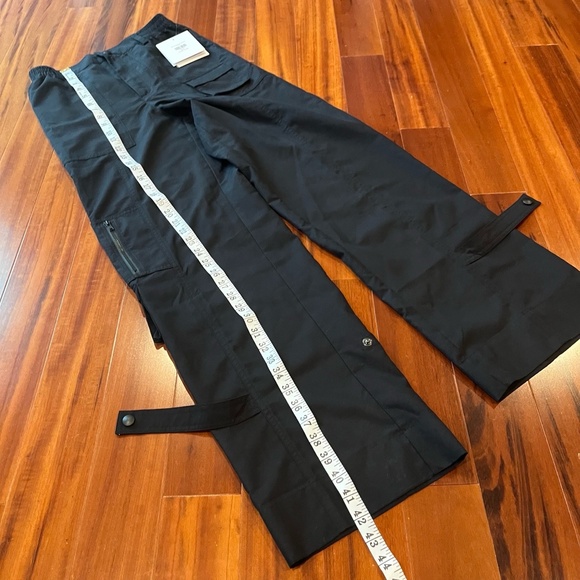 MOTT50 Gabrielle Cargo Trouser Pant Black Solid Utility Lightweight New NWT Sz S - Picture 5 of 12